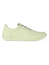 Givenchy Glide Runner Low Top Leather Sneakers In Green