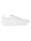 Givenchy Glide Leather Sneakers Low Top Rubber Sole In White