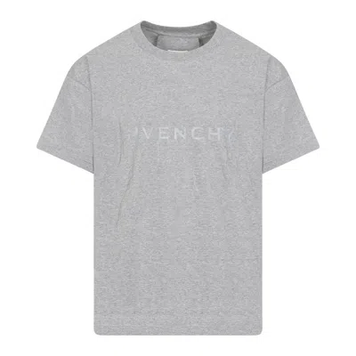 Givenchy Men's Grey Cotton T-shirt For Spring/summer 2024 In Gray