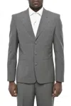 Givenchy Single-breasted Patch-pocket Blazer In Gray