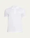 Givenchy White Polo Shirt With Logo Embroidery On The Front In Cotton Man In White
