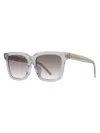 Givenchy Men's Gv Day Rose Rectangular Sunglasses In Gray