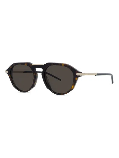 Givenchy Men's Gv One 50mm Round Sunglasses In Brown
