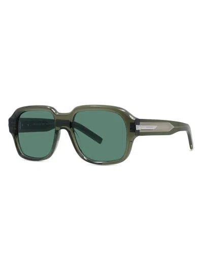 Givenchy Men's Gv One 55mm Geometric Sunglasses In Green