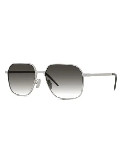 Givenchy Men's Gv One 56mm Square Sunglasses In Silver