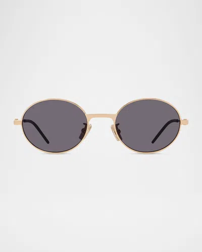 Givenchy Men's Gv Speed Metal Round Sunglasses In Gold