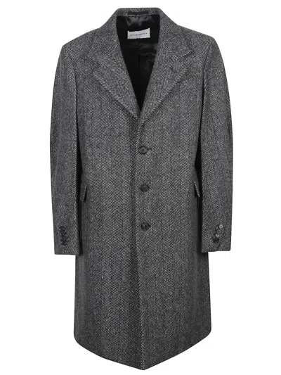 GIVENCHY GIVENCHY MEN HERRINGBONE COAT