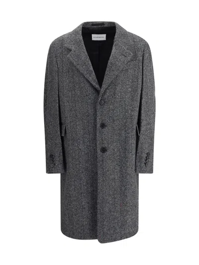 GIVENCHY GIVENCHY MEN HERRINGBONE COAT