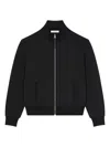 Givenchy Herringbone Sweatshirt With  Jacquard In Black