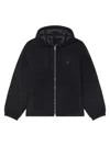 GIVENCHY MEN'S HOODIE IN DOUBLE FACE WOOL