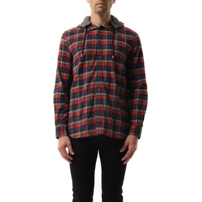 Givenchy Men's Hoody Shirt In Red