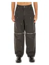 Givenchy Jeans With Zip In Black