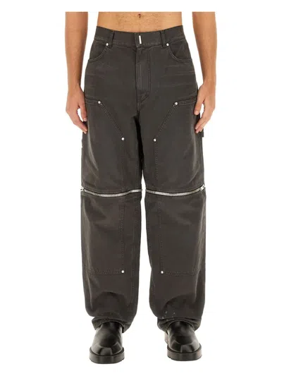 GIVENCHY MEN'S JEANS WITH ZIP
