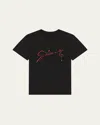 Givenchy T-shirt In Cotton With Chandelier And Snake Print In Black