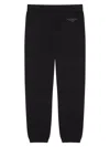 Givenchy Elasticated Waistband Jersey Track Pant In Black