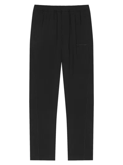 Givenchy Joggers With  Paris Jacquard In Black