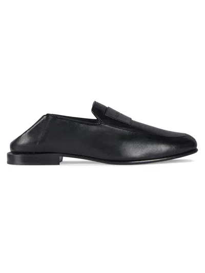 Givenchy Men's Label Loafers In Shiny Leather In Black