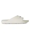 Givenchy Label Slide Mules In Rubber In White