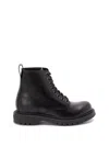 Givenchy Men Lace Up Boots In Black