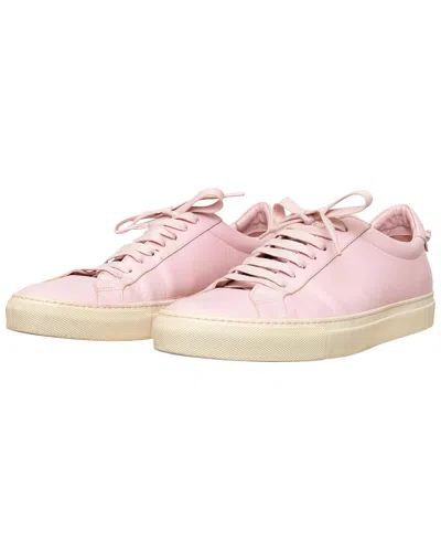 Givenchy Men's Leather Classic Low Sneaker (authentic Pre-loved) In Pink