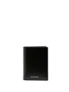 Givenchy Men Leather Credit Card Holder In Black