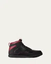 Givenchy Yard Court High Top Sneaker In Black