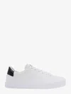 Givenchy Men Leather Sneakers With 4g Metal Logo In White