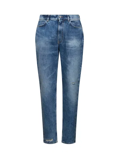 Givenchy Men Light Blue Denim Slim Fit Jeans