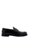Givenchy 4g Plaque Leather Loafers In Black
