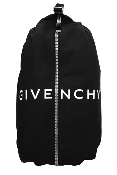 Givenchy Men Logo Backpack In Black