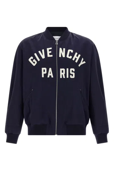 GIVENCHY GIVENCHY MEN LOGO BOMBER JACKET