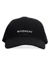 Givenchy Logo-embroidered Baseball Cap In Black