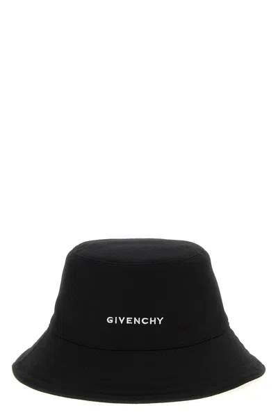 GIVENCHY GIVENCHY MEN LOGO EMBROIDERY BUCKET HAT