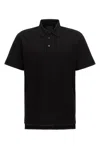 Givenchy Polo With Monogram Embroidery In Black
