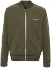 Givenchy Wool Sweatshirt With Back 4g Logo In Green