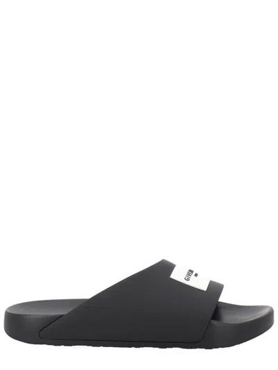 GIVENCHY GIVENCHY MEN'S LOGO SLIDE SANDALS