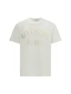 Givenchy White T-shirt With Maxi Logo On The Front In Cotton Man In Neutral