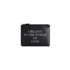 Givenchy Men's Medium Zipped Pouch In Black/white