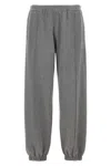 Givenchy Metallic Logo Joggers In Gray