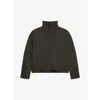 Givenchy High-neck Cashmere Jumper In ["green"]