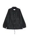 Givenchy Men's Modern Polyester Coat In Navy