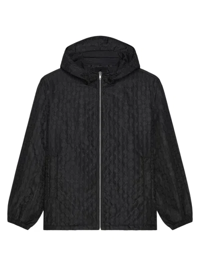 Givenchy Men's Monogram 72 Windbreaker In Black