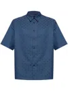 Givenchy `monogram Jaquard` Shirt In Multicolor