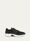 Givenchy Nfnty-52 Runners In Synthetic Leather And Mesh In Black