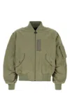 Givenchy Green Nylon Bomber Jacket In Green
