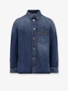 Givenchy Classic Denim Shirt With Button-up Front