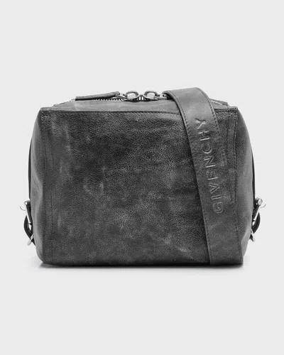 Givenchy Men's Pandora Small Crossbody Bag In Black/grey