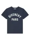Givenchy Men's Paris T-shirt In Cotton In Blue