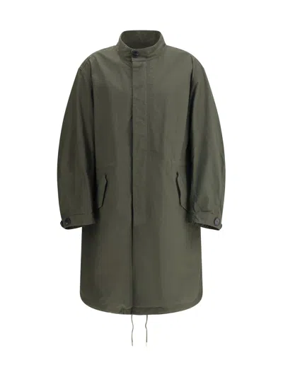 Givenchy Men Parka Jacket In Gray