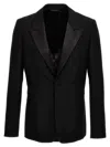 Givenchy Wool And Mohair Tuxedo Jacket In Black